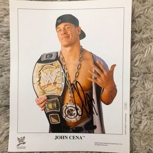 John Cena Autographed Photo